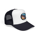 Snow Day Retro Ski Lift Mountain Foam Trucker Hat-8