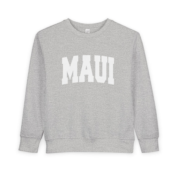 Maui, Hawaii Sweatshirt - Maui Toddler Crewneck Sweatshirt