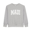 Maui, Hawaii Sweatshirt - Maui Toddler Crewneck Sweatshirt