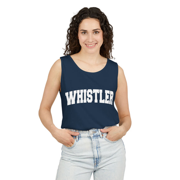 Whistler, Canada Tank Top Unisex | Comfort Colors - 100% Cotton