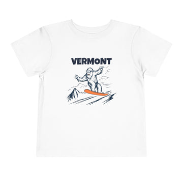 Vermont Yeti Snowboard Toddler Tee - 0