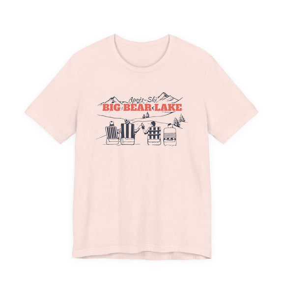Big Bear Lake, California Après-ski T-Shirt - Vintage Mountain Graphic Tee