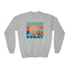 Ouray, Colorado Youth Sweatshirt - Unisex Kid's Ouray Crewneck Sweatshirt