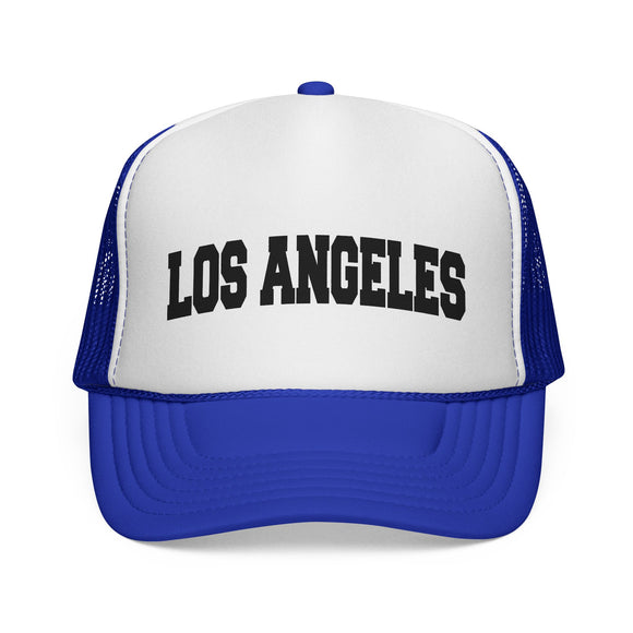 Los Angeles, California Collegiate Style Trucker Hat