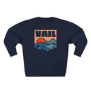 Premium Vail, Colorado Mountain Graphic Sweatshirt-4