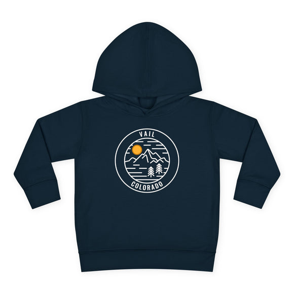 Vail, Colorado Toddler Hoodie - Unisex Vail Toddler Sweatshirt