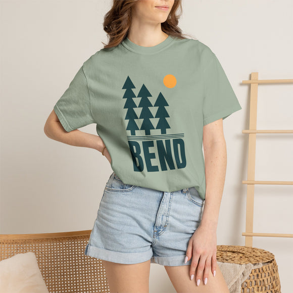 Bend, Oregon Tee, Comfort Colors 100% Cotton Trees T shirt
