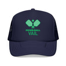 Kids Vail, Colorado Pickleball Trucker Hat - Youth Snapback