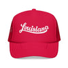 Kids Louisiana Trucker Hat - Youth Snapback Cap
