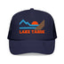 Kids Lake Tahoe, California Trucker Hat Mountain - Youth Cap on white background
