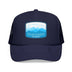 Kids Durango, Colorado Trucker Hat Foam Mountain - Youth Cap on white background