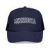 Kids Minnesota Trucker Hat Vintage College Foam Mesh on white background