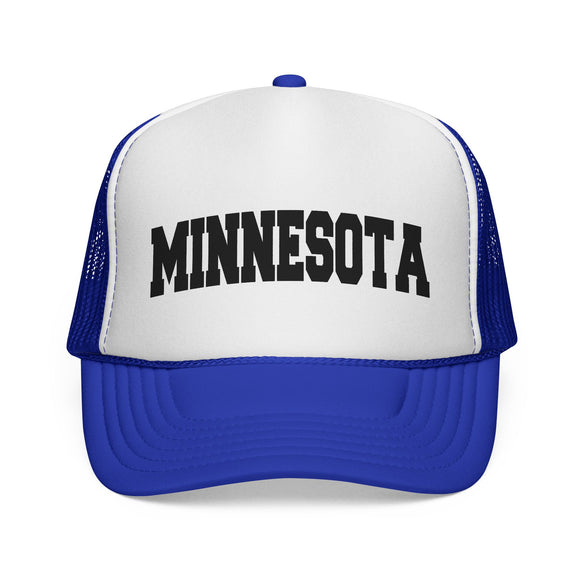 Minnesota Retro Collegiate Style Trucker Hat