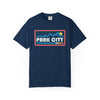 Park City, Utah Graphic Tee, Comfort Colors Retro Mountain Unisex Park City T shirt