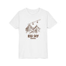 Big Sky, Montana Youth T-Shirt — Vintage Gondola Ski Mountain Tee-2