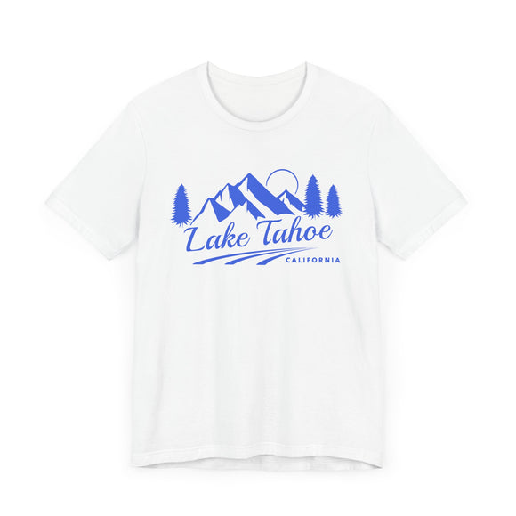 Lake Tahoe, California T-Shirt - Retro Mountain Unisex Lake Tahoe Shirt