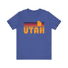 Utah T-Shirt Retro - Adult Unisex Utah T Shirt