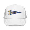 Golden State, California Pennant Trucker Hat — Retro Flag Foam Cap-5