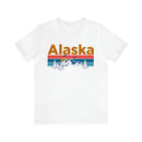 Alaska T-Shirt - Mountain Sunset Unisex Alaska Shirt-1