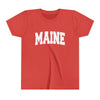 Maine Youth Graphic Tee - Kids T Shirt