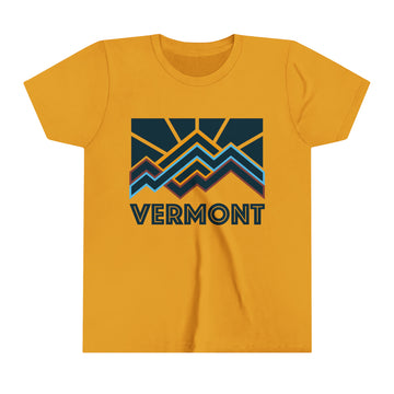 Vermont Youth T-Shirt - Unisex Kids Vermont Shirt - 0