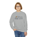 Park City, Utah Youth Sweatshirt - Unisex Kid's Park City Crewneck Sweatshirt-4