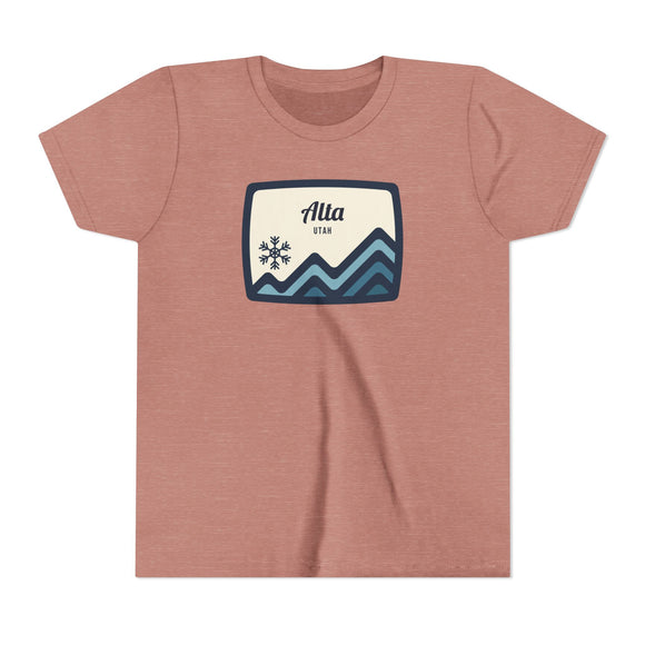 Alta, Utah Youth T-Shirt — Mountain Tee