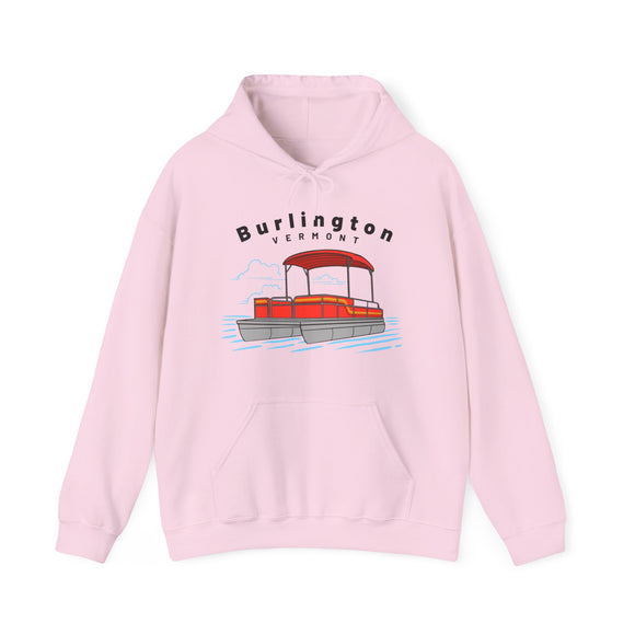 Burlington, Vermont Hoodie - Unisex Ski Lift Burlington