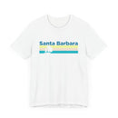 Santa Barbara, California T Shirt - Sailboat Graphic Tee-6