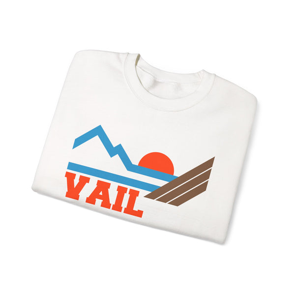 Vail, Colorado Sweatshirt - Mountain Vail Crewneck Sweatshirt