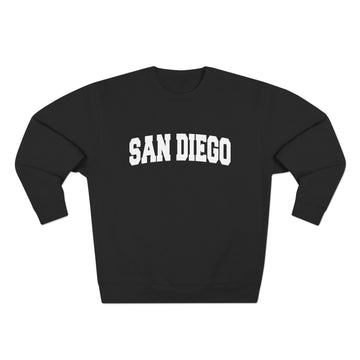 Buy black Premium San Diego, California Retro Graphic Sweatshirt