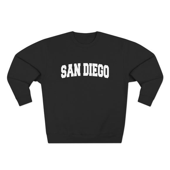 Premium San Diego, California Retro Graphic Sweatshirt