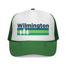 Wilmington, North Carolina Retro Trees Trucker Hat - Vintage Style Wilmington Cap-2