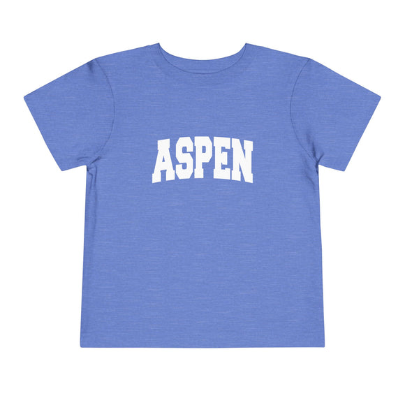 Aspen, Colorado Toddler Graphic Tee - Kids Aspen Vacation T-Shirt