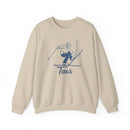 Taos, New Mexico Sweatshirt - Vintage Skiing Graphic Crewneck-2