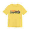 Lake Tahoe, California T Shirt - Retro Jetski PWC Graphic Tee