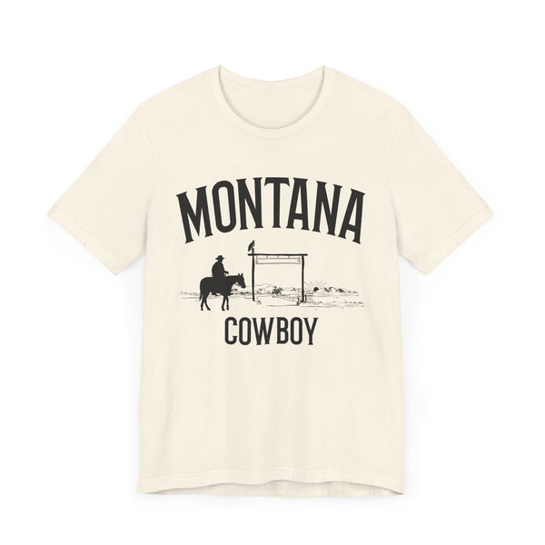 Montana Cowboy T Shirt - Montana Graphic Tee