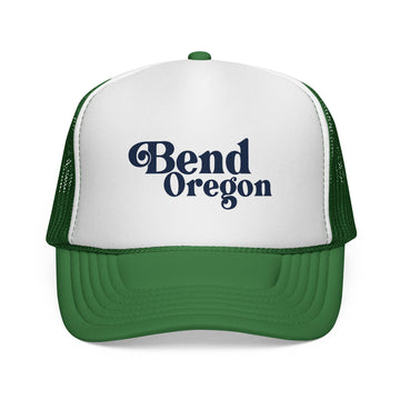 Bend, Oregon Retro Trucker Hat - 0