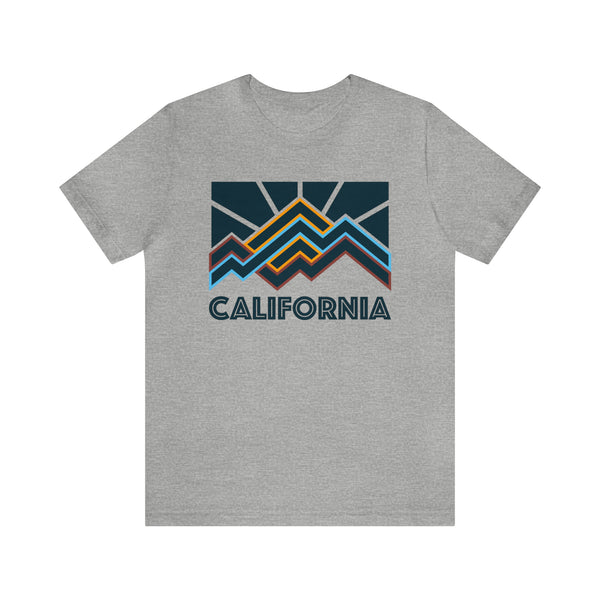 California T-Shirt - Retro Unisex California Shirt