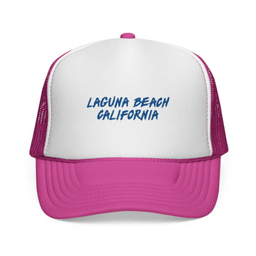 Buy pink Laguna Beach Trucker Cap | California Hat