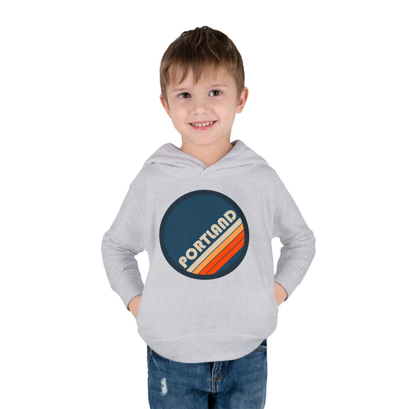 Portland, Oregon Toddler Hoodie - Unisex Portland Pullover Sweatshirt, Kids Hooded Jumper, Oregon Souvenir