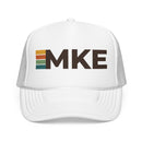 Milwaukee, Wisconsin Trucker Hat - MKE Abbr retro cap-6