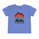 Sun Valley, Idaho Toddler T-Shirt - Retro Palm Tree Toddler Sun Valley Shirt-3