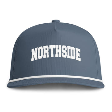Northside Embroidered Rope Hat - Vintage Sunwashed Rope Cap, Comfort Colors