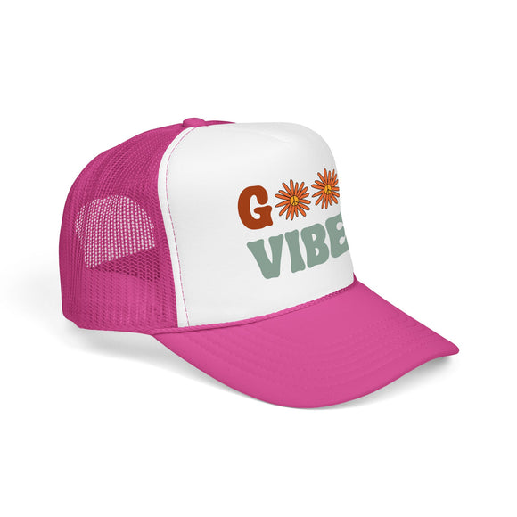 Good Vibes Trucker Hat Boho