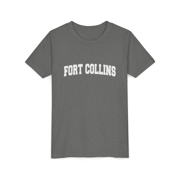 Fort Collins, Colorado Youth Graphic Tee - Kids Fort Collins T Shirt