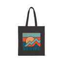 Stowe, Vermont Cotton Canvas Stowe Tote Bag-2