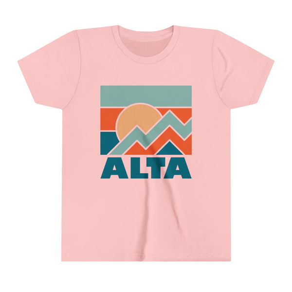 Alta, Utah Youth T-Shirt - Kids Alta Shirt