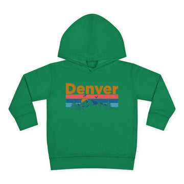 Buy kelly Denver Toddler Hoodie - Retro Mountain Sun Unisex Denver Toddler Sweatshirt