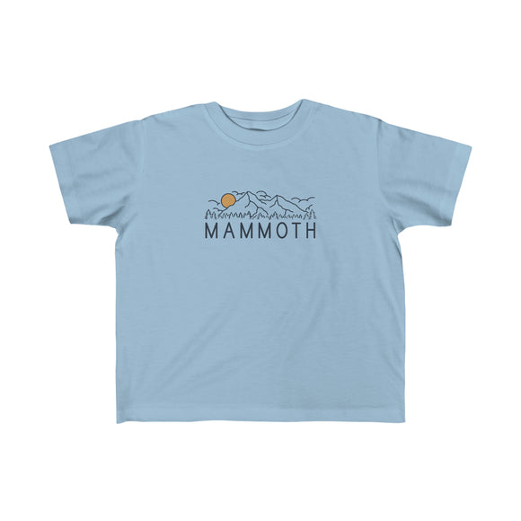 Mammoth, California Toddler T-Shirt - Toddler Mammoth Shirt